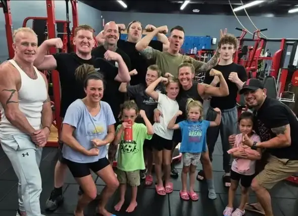 Group fitness members at Control Jiu Jitsu