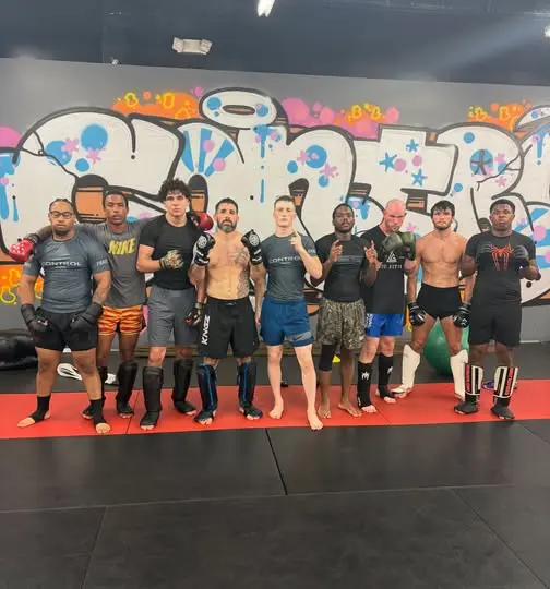 Mixed martial arts team at Control Jiu Jitsu