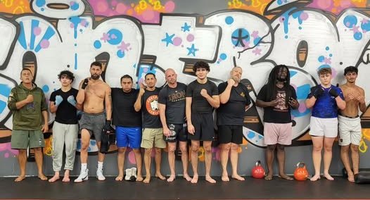 Boxing class at Control Jiu Jitsu