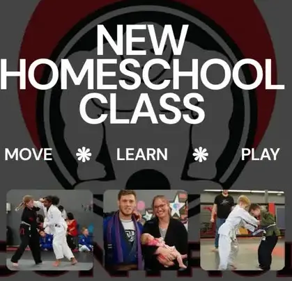 Homeschool class training at Control Jiu Jitsu